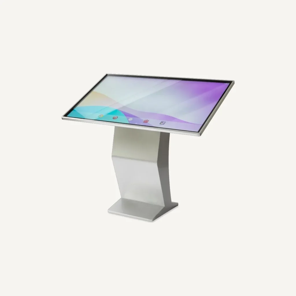 43" Indoor Landscape Kiosk (gekanteld)